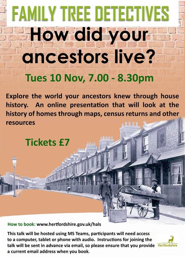 Find out how your ancestors lived in our online #familyhistory presentation with Q&A on 10 November.
Booking: https://t.co/atY9aqp27A
#ExploreYourArchive #HouseHistory #FamilyHistoryFriday https://t.co/5WLFVTsRT2