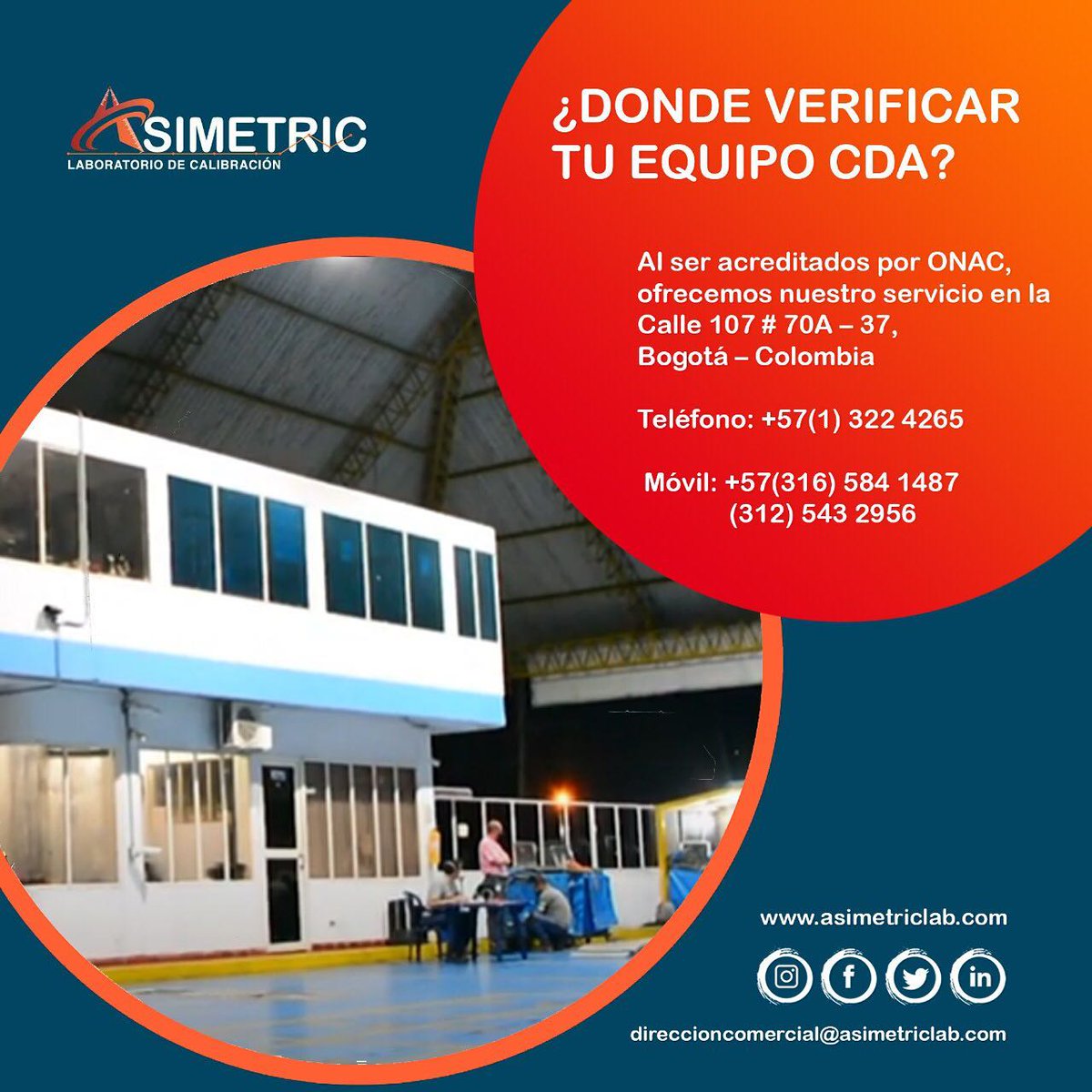AsimetricDe's tweet photo. 💪📊Somos tu aliado, por ello compartimos contigo nuestro contacto Asimetric para que realices tu verificación en CDA ✔️🚙
https://t.co/0M59ZguJb0

#asimetric.lab #automotorbogota #CDAcolombia #calibracion #verificacionautomotriz https://t.co/PwgrITEw4B