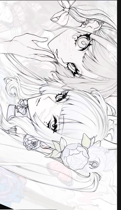 お線画よ〜 