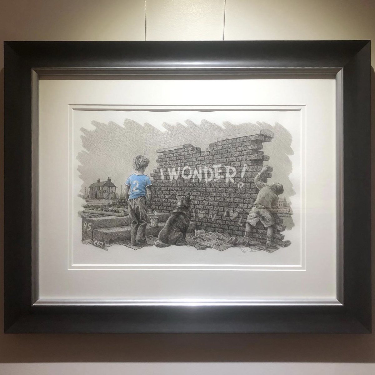 4EVERManchester's tweet photo. Oasis Artwork Auction - ENDING TONIGHT❕

An original framed artwork titled '#Wonderwall', based on the classic track by #Manchester band #Oasis. Donated by artist Paul F Bennett and @c_l_k_art to raise money for Forever Manchester. 

PLACE YOUR BID NOW ⬇️
https://t.co/7Cep9Z7Pit https://t.co/xN2qdqixxo