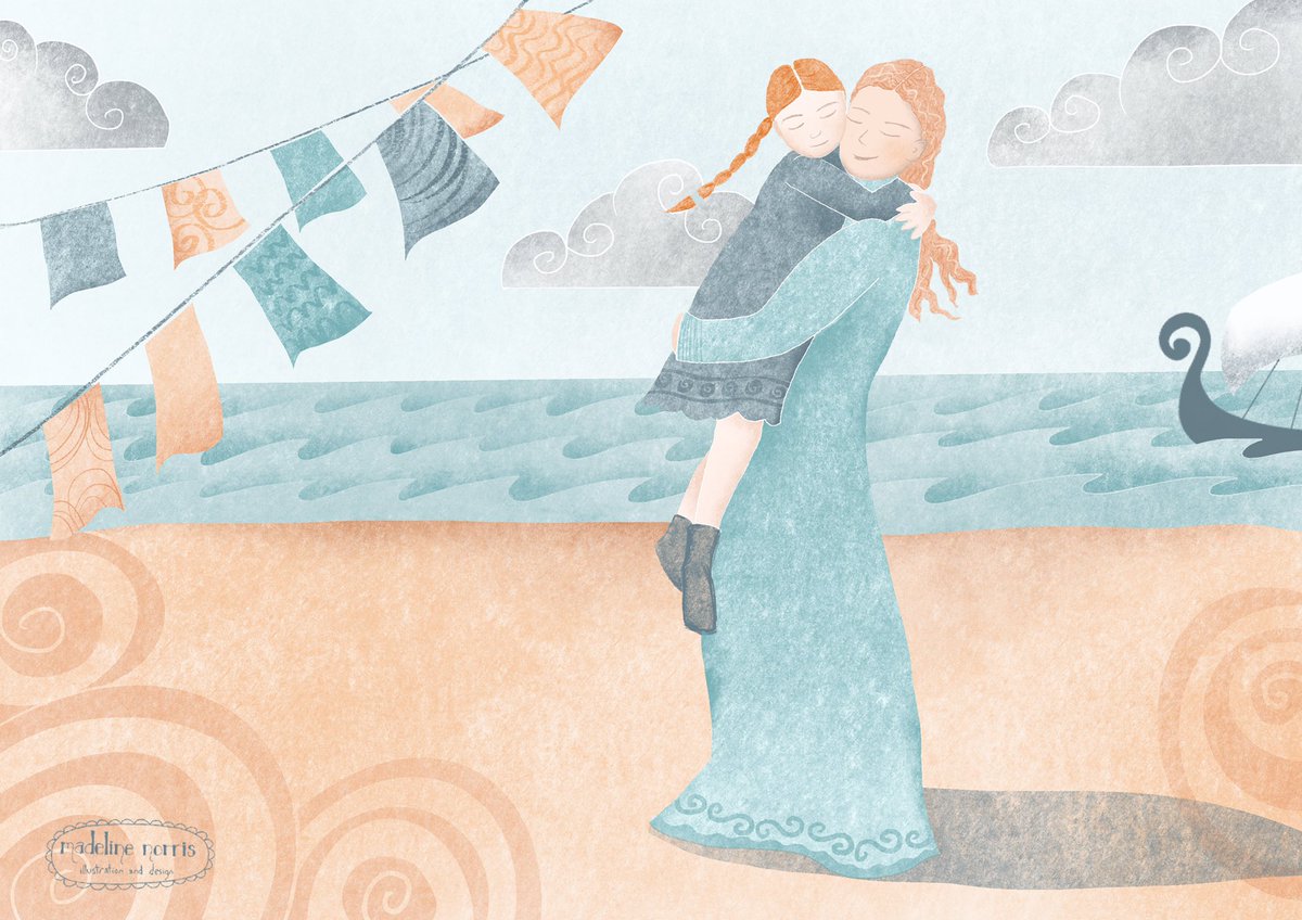 bymeeni's tweet photo. Prompt 14 - homecoming 
The final prompt. I have really enjoyed joining in with @ScotStoryFest #SISFArtChallenge. The prompts have been so inspiring and I have loved seeing all the other interpretations 
#sisfwaterlines #sisfintheflow https://t.co/zJ6w2kGoUD