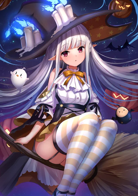 エレバスちゃん☺?ハッピーハロウィン? 
#アズールレーン 