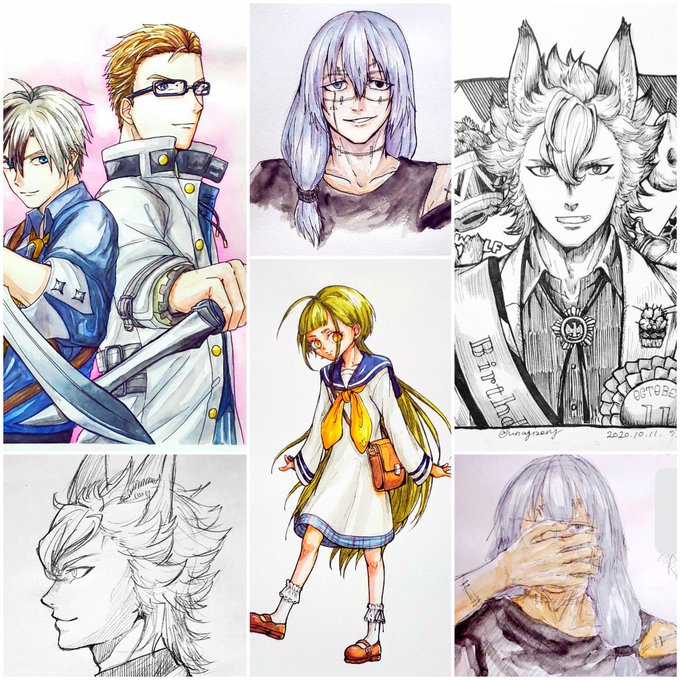 水彩色鉛筆 高画質 のtwitterイラスト検索結果 古い順