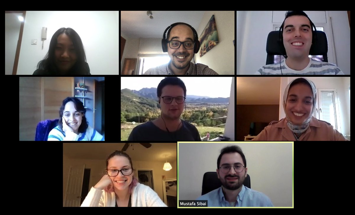COVID didn't make it easy on us, but we just finished the Cancer Immunogenomics first lab meeting!

I am very excited to soon have all these super-talented people working together in Barcelona!