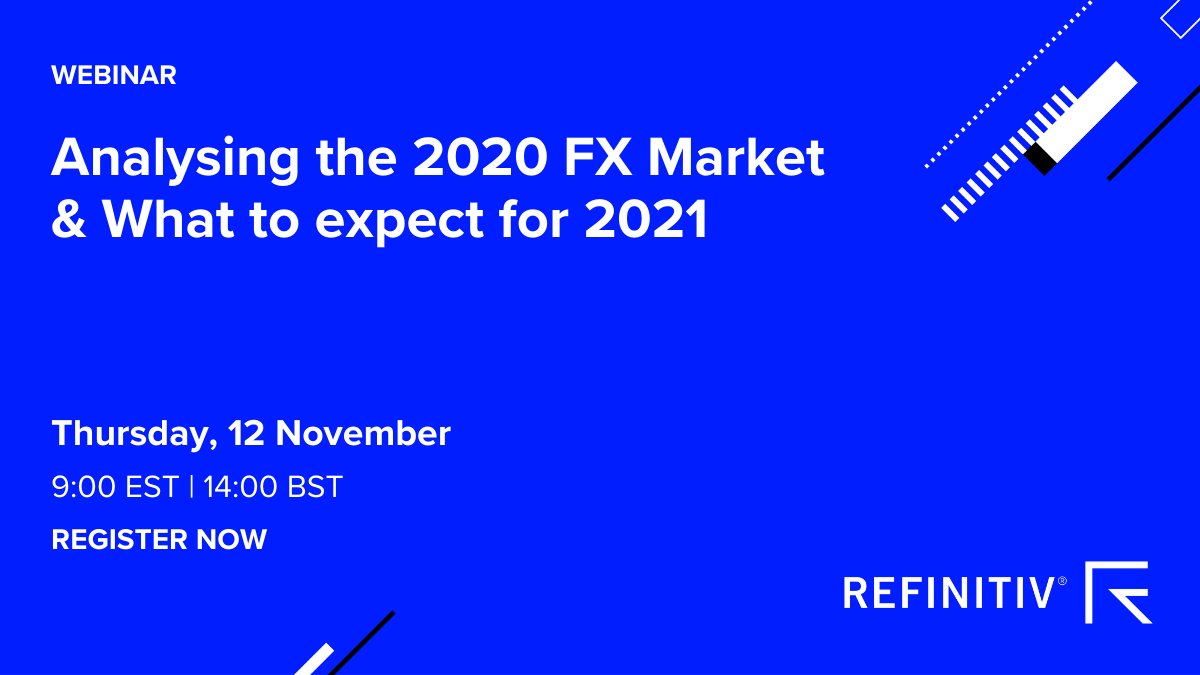 The #Coronavirus lockdown of 2020 presented a major challenge to #FX market participants. Register for our complimentary webinar to hear from experts as they analyse the 2020 #FXMarket and what you can expect for 2021. refini.tv/31Vs9z4