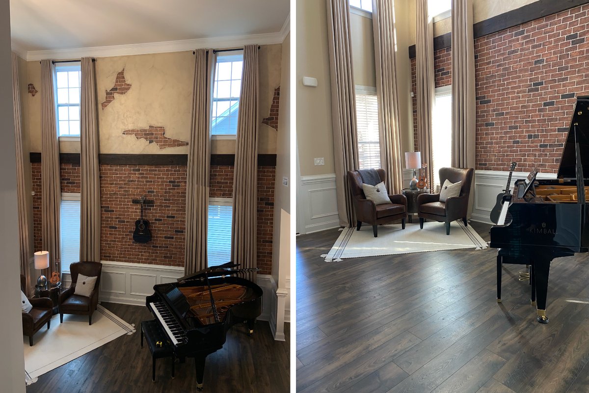 JAGConstCorp's tweet photo. Check out one of the latest finished project!   A customization focused on converting a typical, ordinary plain white wall into something much more visually expressive and rustic. 

See more https://t.co/xz7GOJdRwx #mooresvillenc #lakenorman https://t.co/OP7WgWNGbM