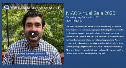 32)Ghorbani is endorsed by NIAC and participated in their online events.