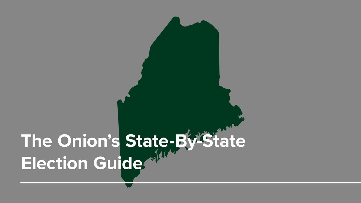 Most critical issue facing Maine this election cycle:Deforestation: Roughly 50,000 acres of Maine woods are harvested annually to become Stephen King's newest manuscript.  http://bit.ly/31Q8mkn 