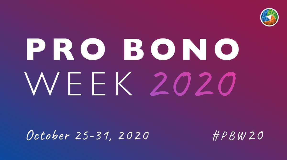 PyxeraGlobal's tweet photo. As Pro Bono Week comes to an end, our team is reflecting on the amazing impact that our partners have had through #probono programs. We are grateful to our partners for the amazing work they do through pro bono! #PBW20 #partnership #CSR https://t.co/la9UvKxi74