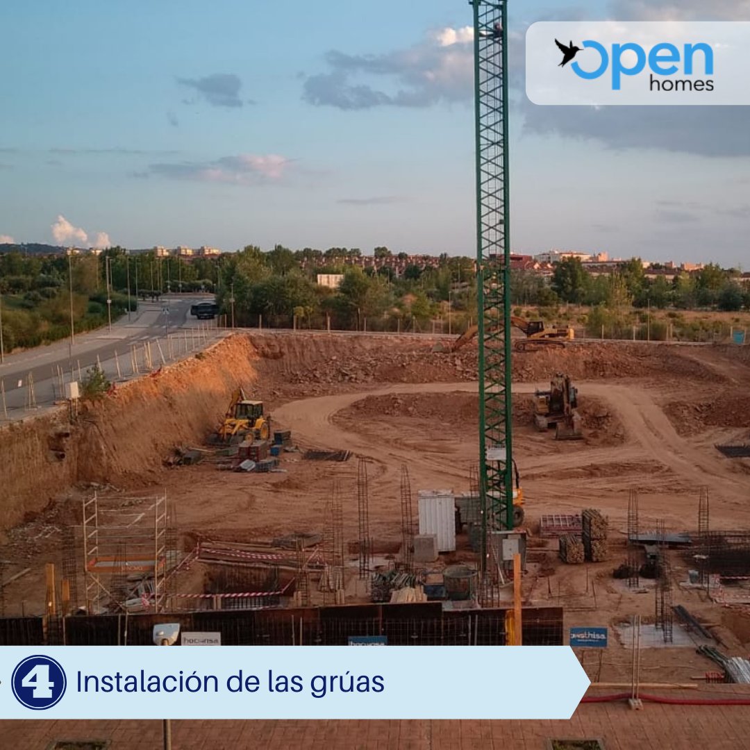 jesthisa's tweet photo. ¡Buenos días! 💁‍♂️
Empezamos con la segunda serie de fotos sobre las fases de ejecución de la obra de OPEN Homes.🏗
Nuestras grúas trabajando a todo ritmo 😉

https://t.co/MTvXvApUO5 https://t.co/5o0IJFIHdC