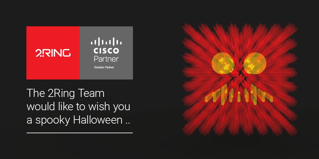 2RingCX's tweet photo. The @2Ring4UC Team would like to wish you a happy and spooky Halloween! #CCTR #ContactCenter #HappyHalloween #UC #UCOMS #UnifiedCommunications #CiscoCollab #CiscoFinesse #CiscoPartner #Dashboards #Wallboards #ContactCentre #2Ring4UC https://t.co/6oBOmKdxLv