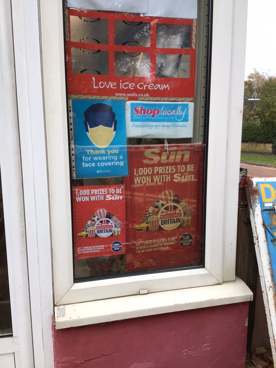 ClairepThesun's tweet photo. Cottage stores are ready to hand out a #Loyaltycard when you a copy of #Thesun. You just need 7 copies of the paper to enter in to #BounceBackBritain the suns biggest competition you could win ยฃ2500 shopping or red letter to treat yourself with
#BounceOffChallenge
@NewsUKRetail https://t.co/UkwvYYIeF9