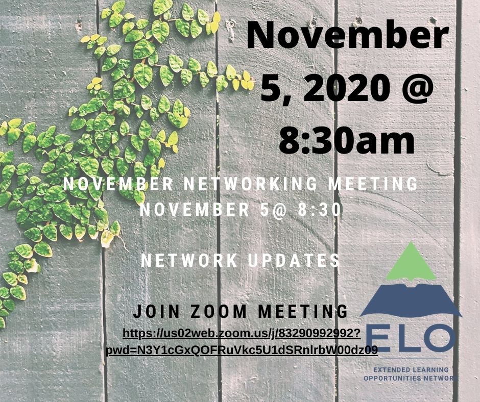 Hope to "see" you there! The link will also be sent out with the meeting reminder via email. #NHELO #NHELON