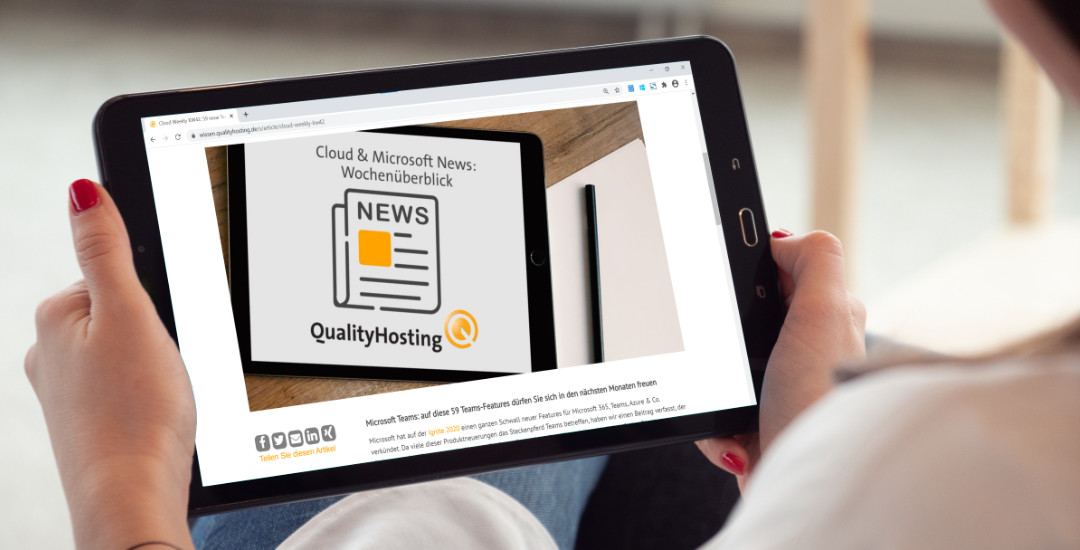 qh_gmbh's tweet photo. Alles Wichtige rund um #Microsoft365 im großen Ratgeber, Microsoft sucht #TeamsPlayer, Meeting-Teilnehmer in #Teams befragen und die Produktivität mit Microsoft 365 messen – die Themen im #CloudWeekly KW44 https://t.co/ccEjjLuxi3 https://t.co/5UF6fuHBmU