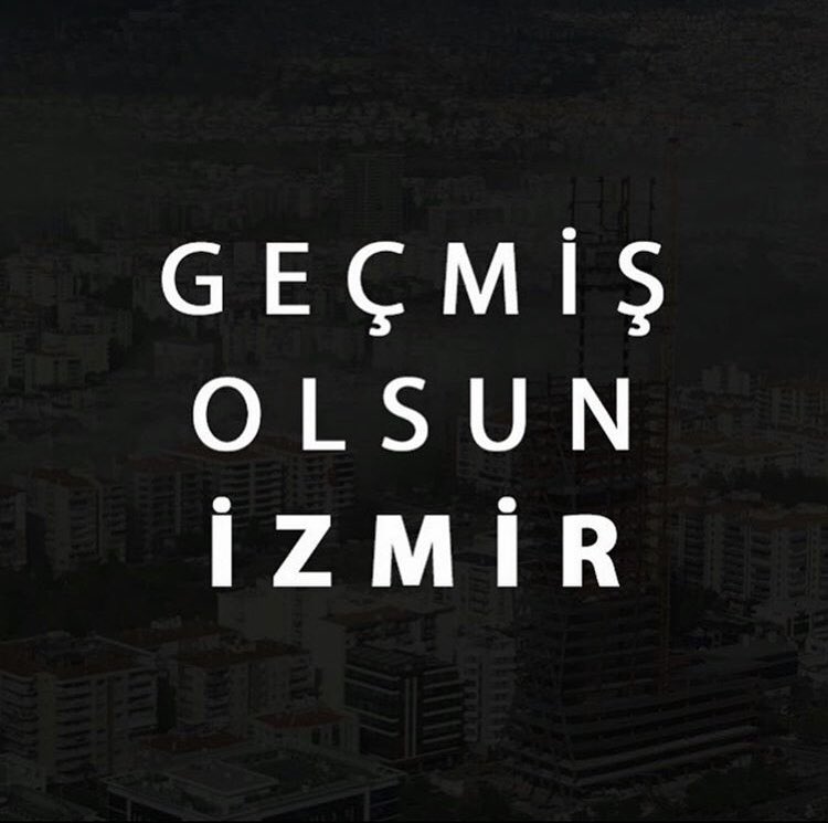 Geçmiş olsun güzel İzmir.