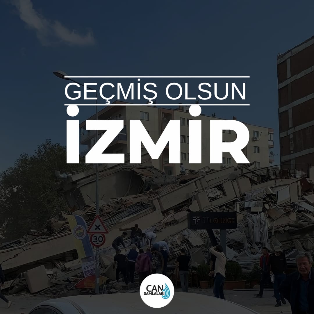 CanDamlalari's tweet photo. İzmir Seferihisar merkezli depremden etkilenen tüm vatandaşlarımıza geçmiş olsun dileklerimizi iletiyoruz. Rabbim ülkemizi ve milletimizi korusun. 🇹🇷

#izmir #Deprem https://t.co/ZsvOwPGrY9