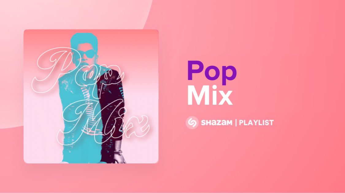 MusicFilmSM's tweet photo. Yours truly is now the face of @Shazam’s new “Pop Mix” playlist featuring #UptwonFunk and #YoungGirls. Stream it now. 🎸 https://t.co/HI4kpqEiqh https://t.co/1f4GPWYdDl