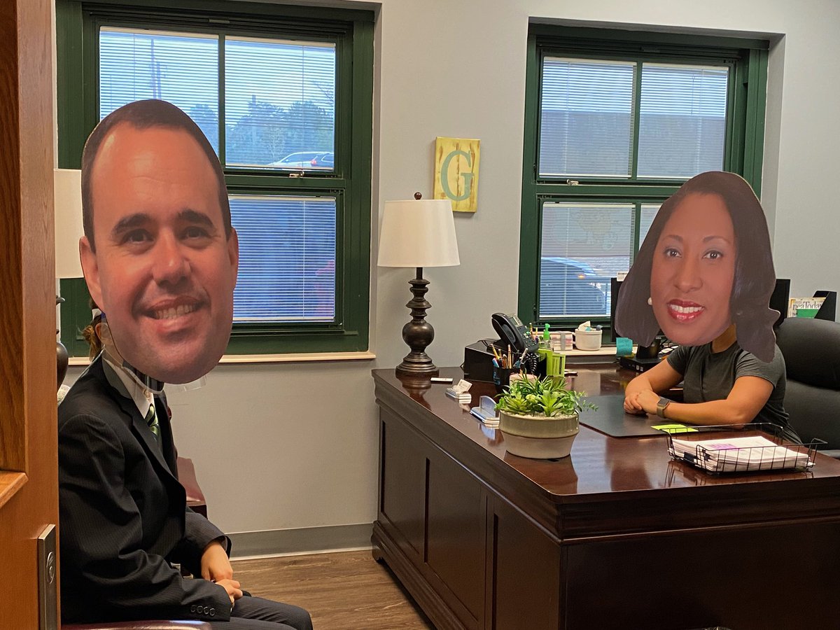 ashbmyers's tweet photo. Meetings went well this morning. @northrupjp @CarlBerryhill @kwnwhite #GwinPride #HCSstrong https://t.co/GIR2LxjnkQ