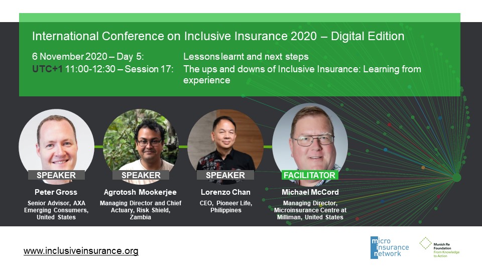 NetworkFlash's tweet photo. A journey through the last decade of #inclusiveinsurance: lessons learned from #mobileinsurance, potential future growth, successes &amp; failures of #agricultureinsurance schemes in #Africa &amp; #Asia! Join the #ICII2020 session on 6 Nov 2020 @ 11:00-12:30 CET: https://t.co/eWLuxV8prS https://t.co/9pBUhn31sB