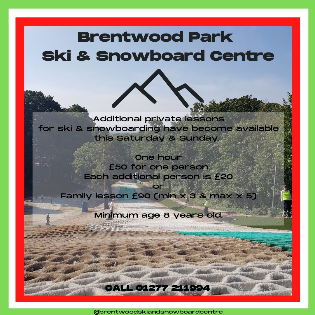 Call 01277 211994 for all availability &amp; bookings.