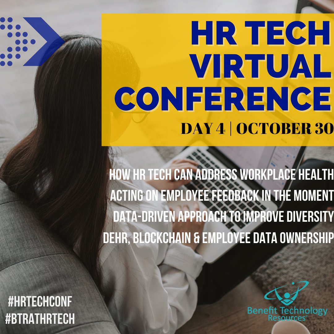 bentechre's tweet photo. The final day of #HRTechConf is here! What a ride!

We'll be joining sessions all day, providing all the highlights! Be sure to follow along! &amp; Don't forget!! #BTR will provide a full @HRTechConf breakdown on our blog - stay tuned!

#BTRatHRTech https://t.co/QPq91CQCal
