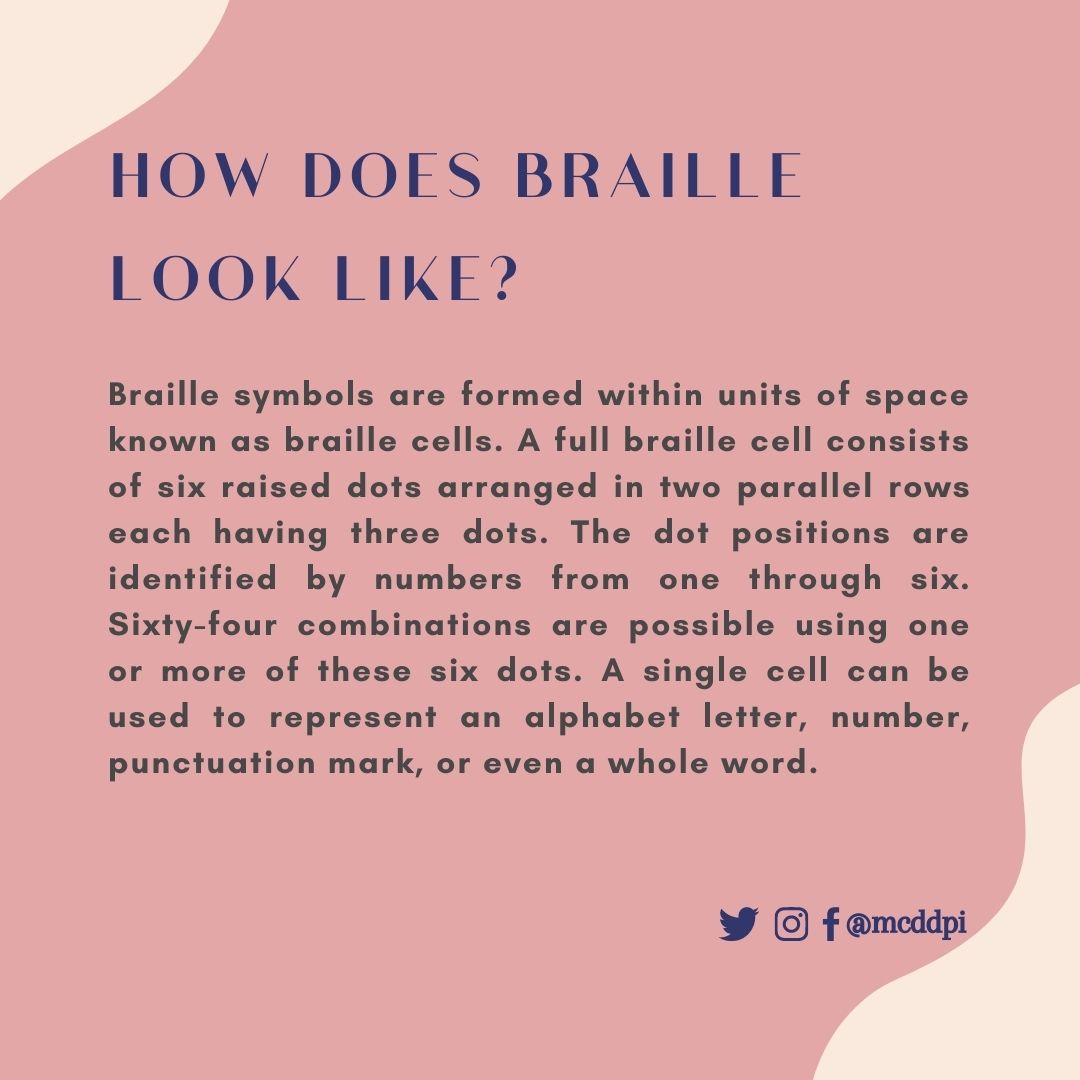 mcddpi's tweet photo. Braille in Malaysia!

#MCD #mcddpi #malaysia #disabled #accessibility #malaysianconfederationofthedisabled #awareness #disabilityawareness #ncbm #alttext #blind #malaybraillecode #braille https://t.co/2lNJ76RWiG