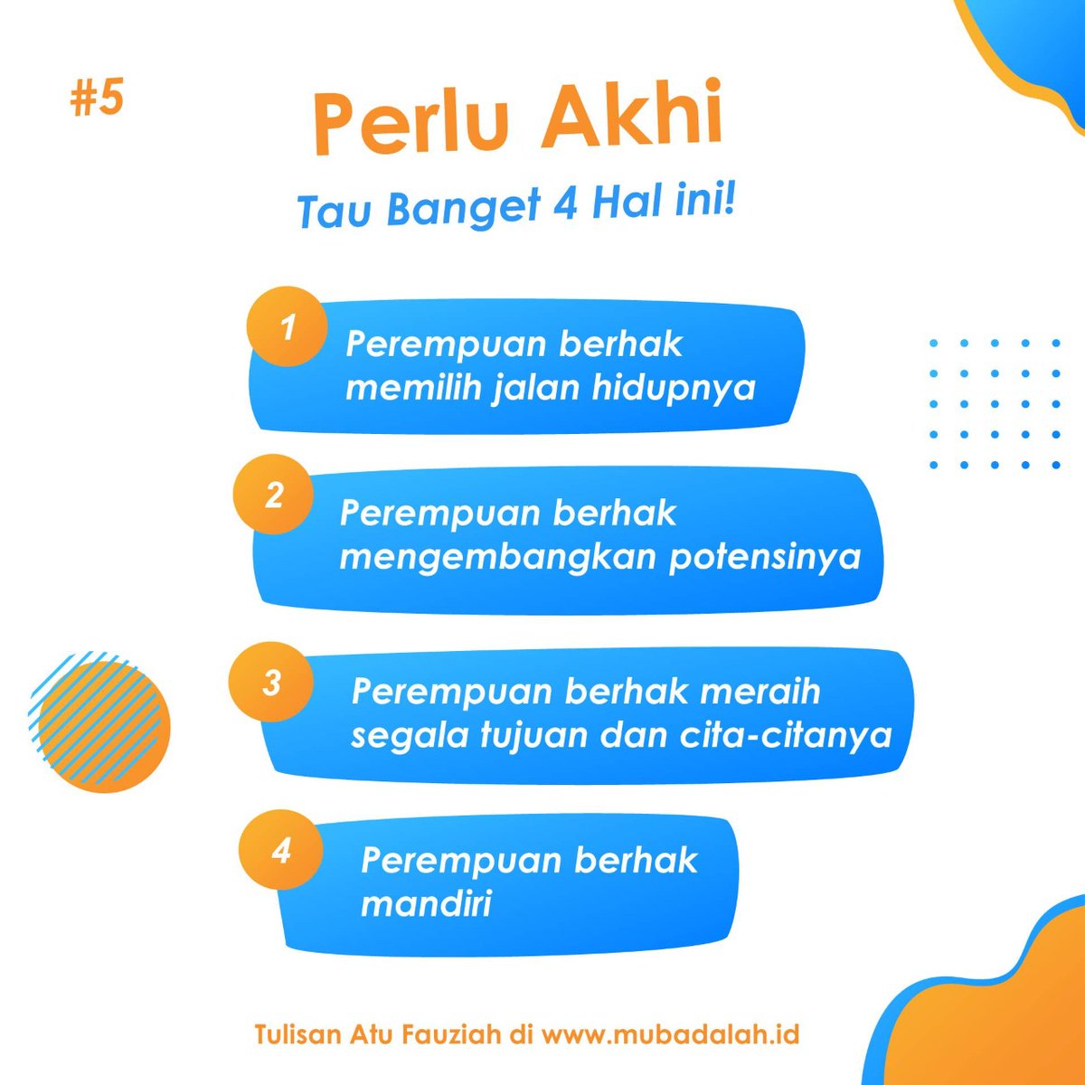 mubadalah_id's tweet photo. #pernikahan #perempuan #pendidikan #relasi #pasangan #insecure #lakilaki #hijrah #syari #indonesiatanpapacaran #akhi #akhwat #dominasi #patriarki #misoginis #kesalingan #mubadalahid https://t.co/eW7yJYuJAR