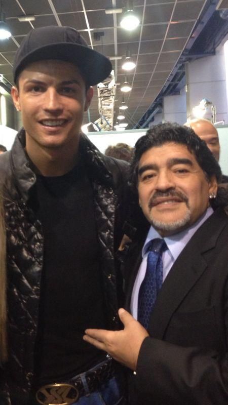  Diego Maradona: Cristiano is an animal; I wish he was Argentine. Happy 60th birthday Diego! 