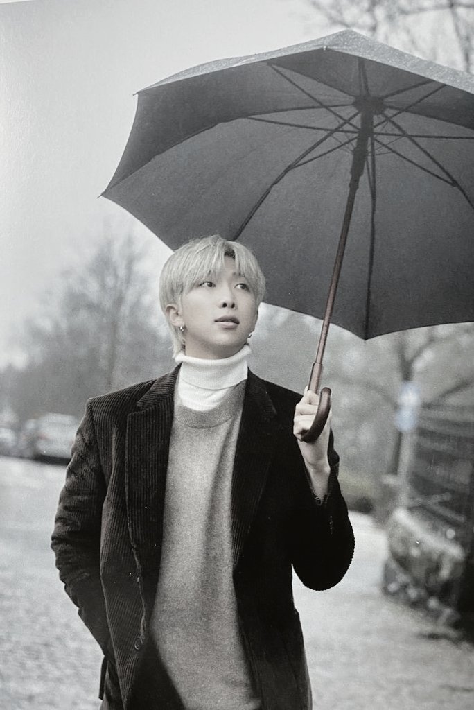 Onto to us, much like eternal gloom, perhaps he sees his perpetual misery reflected in the dark clouds as it cries out in the form of rain, the rain that becomes his friend who witnesses Joon's tears. Joon talks about his pain being reflected in the sky but the next moment he+