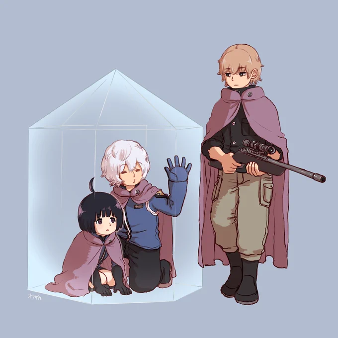 アニメ2期が本当に始まるぞ!!過去絵です!うおおおお
#ワールドトリガー 