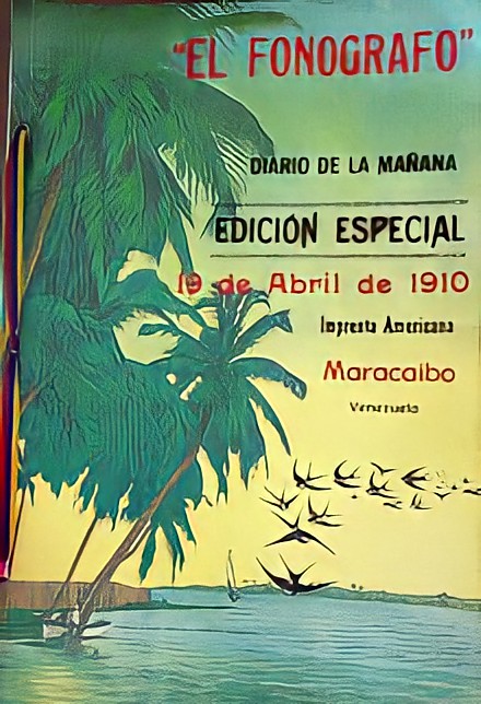 Mcbo_Vos's tweet photo. El Fonografo, primera publicación a color en Venezuela. Imprenta Americana de Eduardo López Rivas.

Maracaibo y el Zulia, siempre pioneros.
#Maracaibo #zulia #venezuela https://t.co/bA708RsDOw