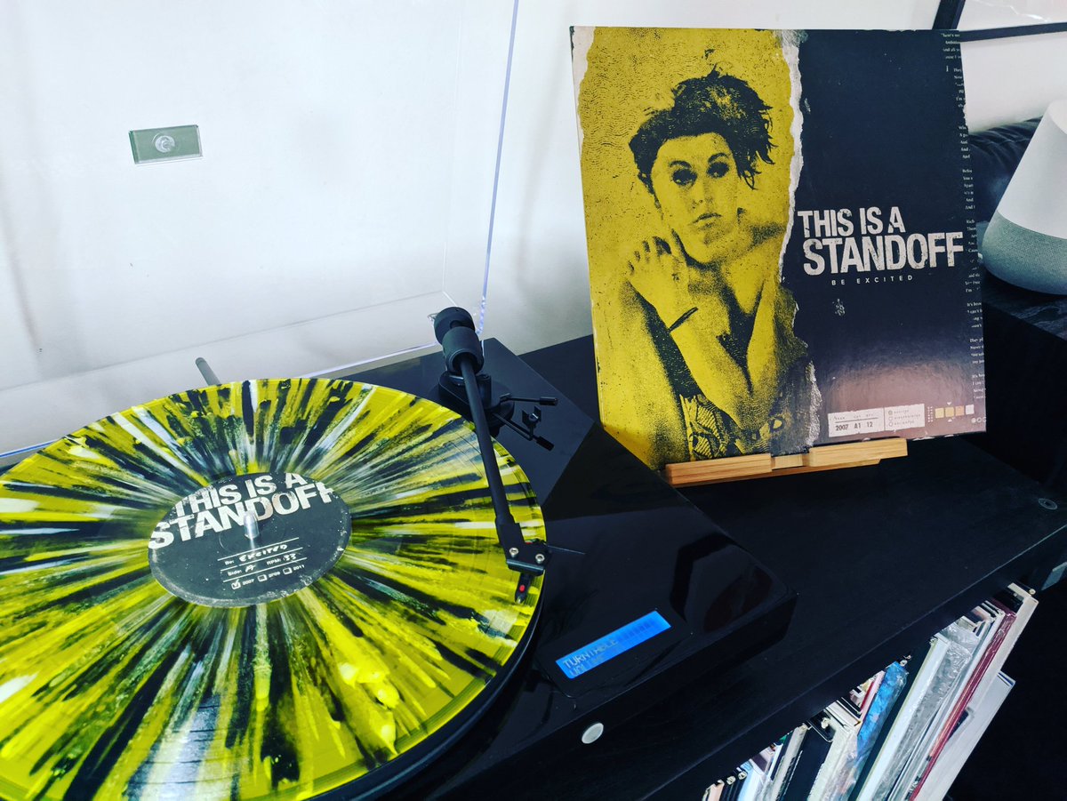 ChoggUK's tweet photo. #ThisIsAStandoff #BeExcited vinyl reissue from @mudcakerecords is absolutely incredible!
Fingers crossed that #BeDisappointed & #BeDelighted get the same treatment! https://t.co/Md62D14shY