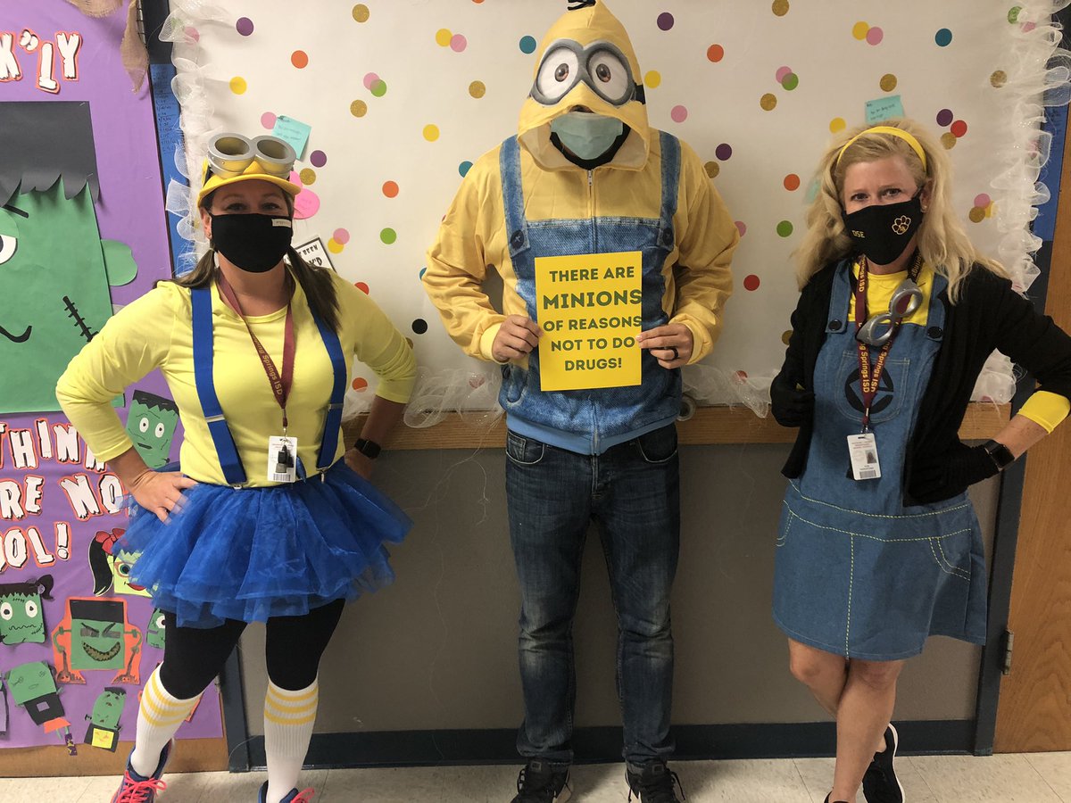 There are a MINION reasons to be drug free!  #RedRibbonWeek2020 #bedse