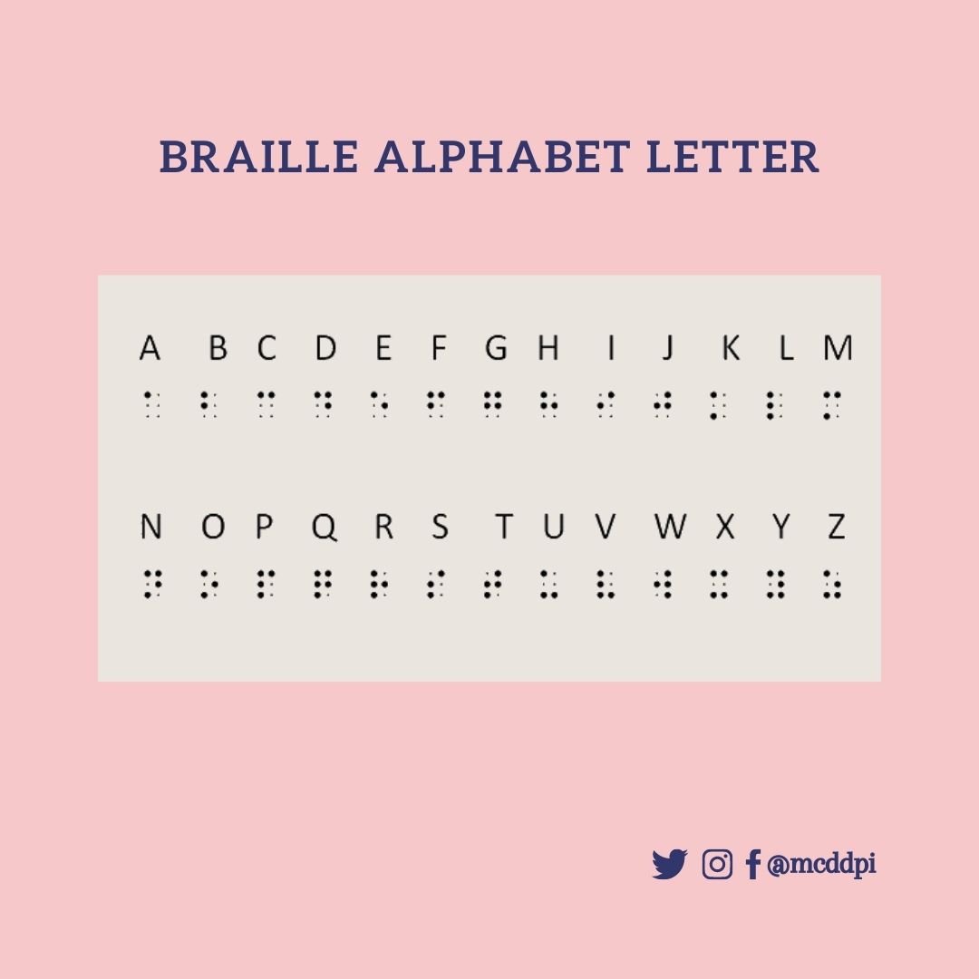mcddpi's tweet photo. Braille Code!

#MCD #mcddpi #malaysia #disabled #accessibility #malaysianconfederationofthedisabled #awareness #disabilityawareness #ncbm #alttext #blind #malaybraillecode #braille https://t.co/nNsPCJdZr2