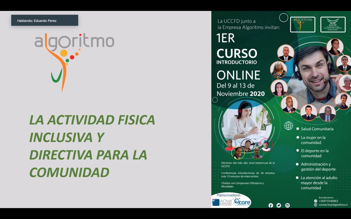 COREsantiago's tweet photo. [AHORA] Comisiones Conjuntas de Mujer y Género, Deportes, Salud y Desarrollo Social analizan informe de "Primer Seminario Internacional Online Sobre Deporte Social" #teletrabajo
Presiden Consejer@s @ruth_mirandaM y @CRubioHaring 
#CoreTeCuida https://t.co/KPgqWfdclX