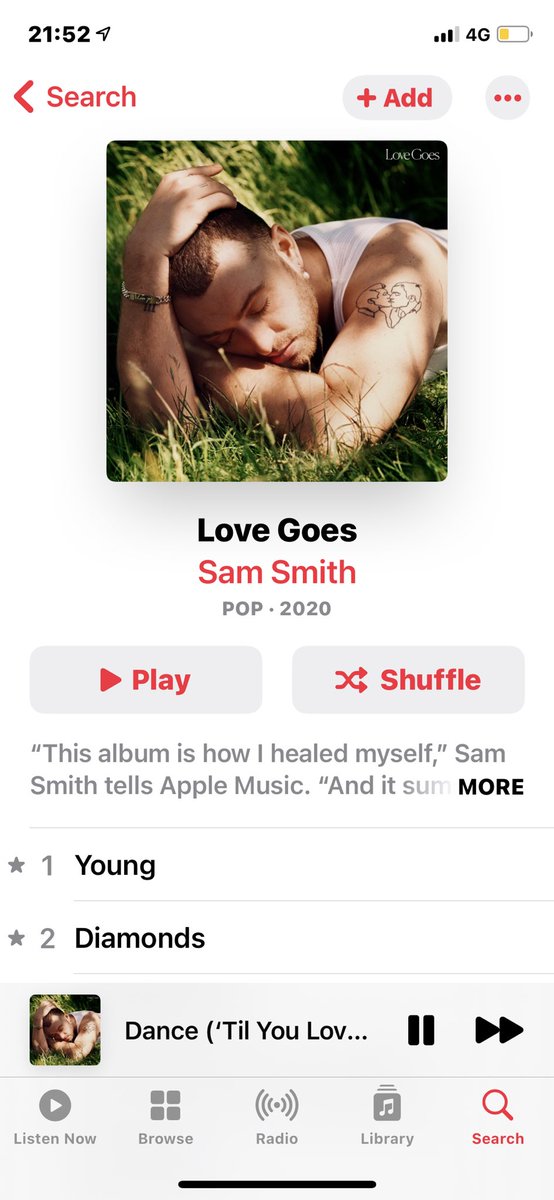 SamSailor_x's tweet photo. @samsmith 
This album has once again got me emotional! 🥺🥺🥺 Beautiful work Sam!
Cannot wait for the Abby Road Studio LIVE tomorrow 😍😍 https://t.co/dCX0ii01in