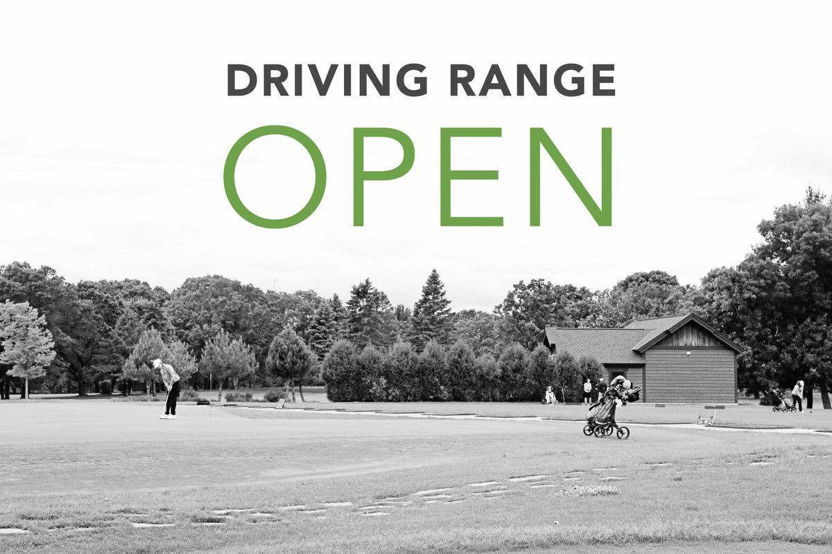 Bunkerhillsgolf's tweet photo. Sure it snowed early, and we had to take a little break...after all it’s MN – BUT, there's still time to enjoy golf!
The driving range is back open! Come on out and have fun!
The course will open tomorrow at 10:30 am. https://t.co/qIFgmtiqTJ