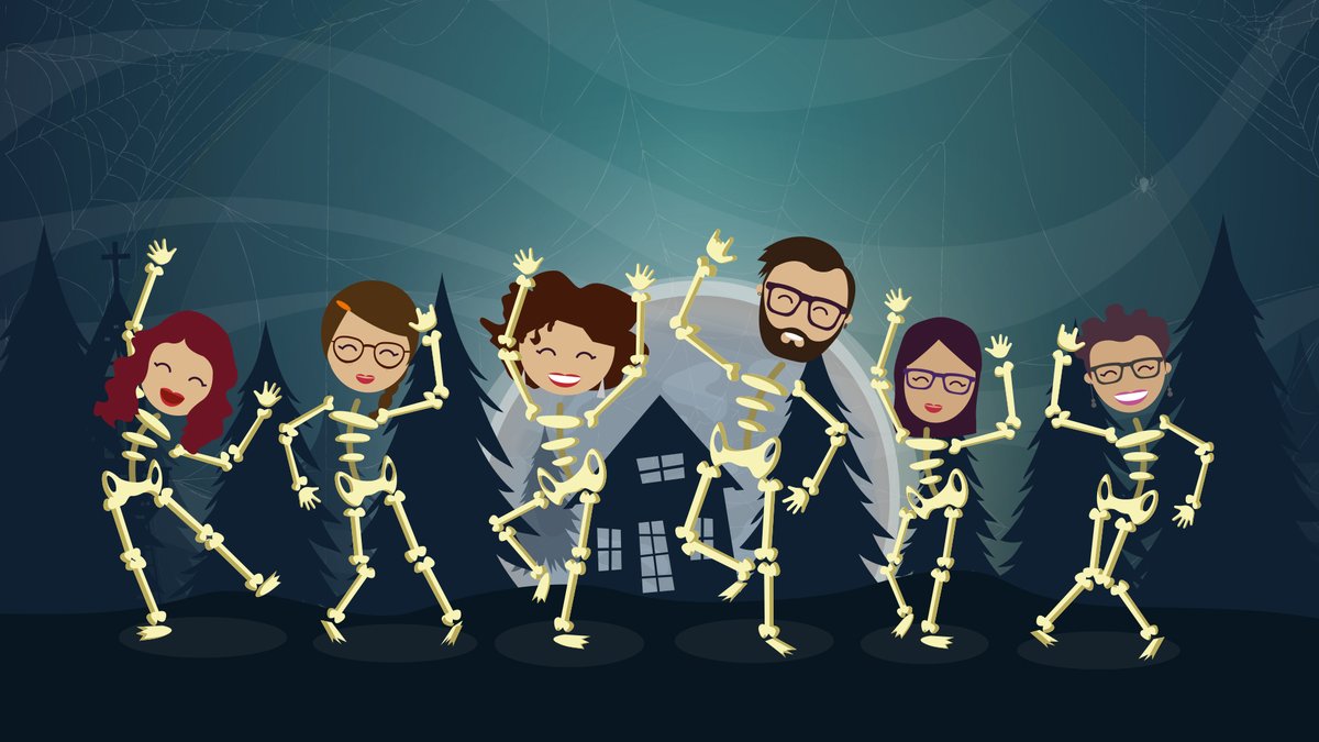 RemediaItalia's tweet photo. Happy Halloween to everyone 🎃👻 
Enjoy this spooky time from home, have fun and be safe!!!
#EOGBTeam #Halloween2020 #HalloweenAtHome #TrickorTreats https://t.co/jimdtTfaOc