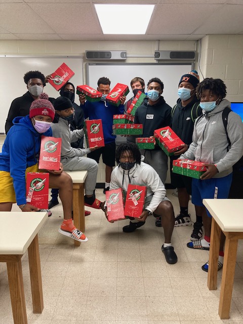 Running Backs here for the kids!! #OperationChristmasChild