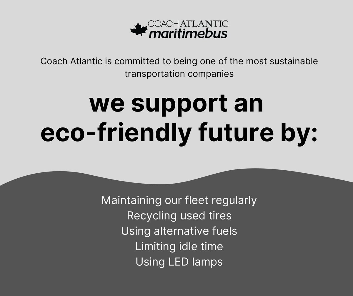 Choosing to utilize group transportation is a great way for anyone to help support an eco-friendly future!