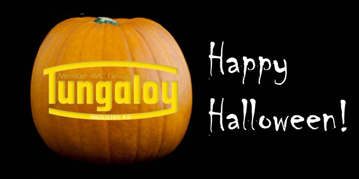 tungaloy's tweet photo. Happy Halloween from Tungaloy! Have a safe and fun holiday weekend! #tungaloyamerica #MadeWithTungaloy #acceleratedmachining #cncmachinist #cncmilling #cuttingtools #dieandmold #indexabletools #machineshop #machinist #cnc #inserts #machineshoplife #makingchips #speedsandfeeds https://t.co/W70nHIsAhv