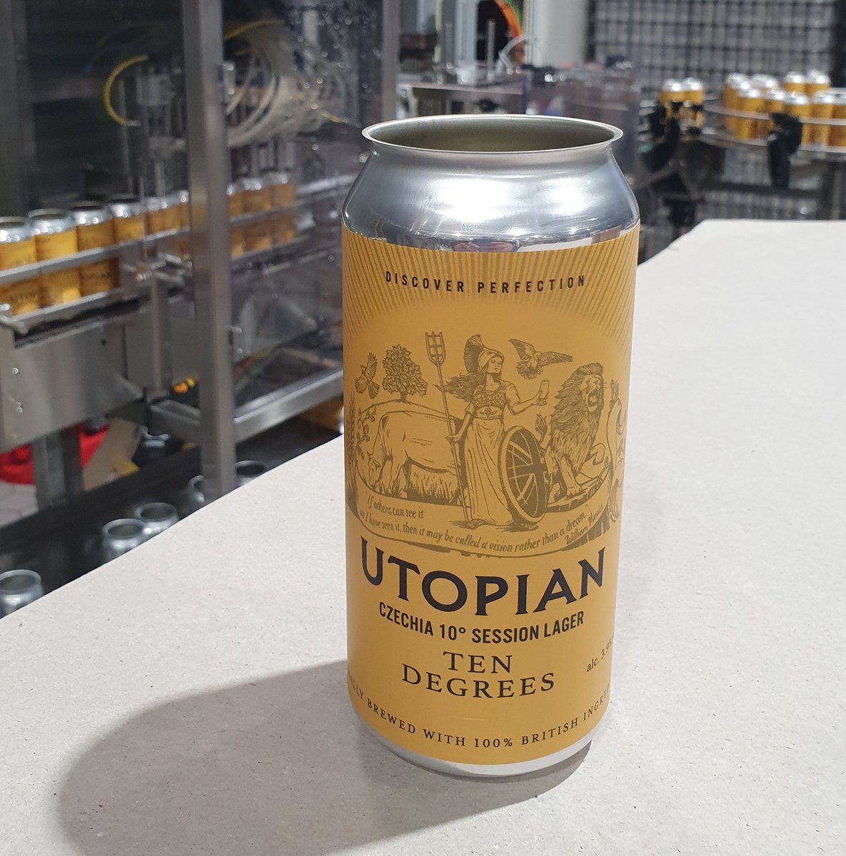 TeamUtopian's tweet photo. NEW BEER ALERT
Been busy packing this beauty today ahead of official launch on Monday. Watch this space #discoverutopian #lager #supportlocal #newbeer #indiebrewers #craftbeer #czechiastyle #lovelager #lagerislife #devoncraft #devonfoodanddrink https://t.co/z3HMqJoZAN