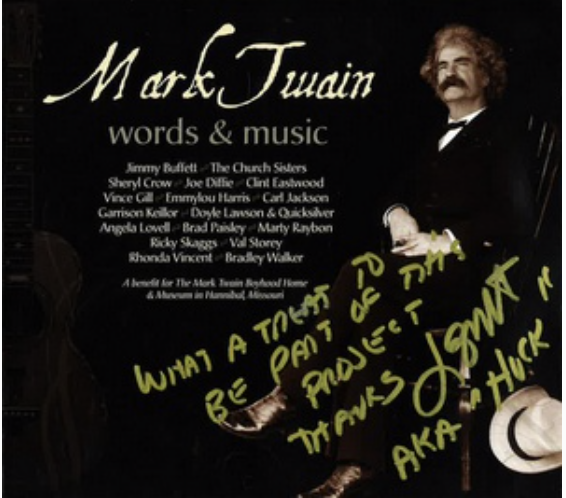 Twainiest's tweet photo. Best auction items ever @TwainHouse 2 @jimmybuffett signed copies of @MarkTwainMusic https://t.co/qgNn5Vkz2i
Who will outbid me? Great cause! Thanks, JB! https://t.co/nVDkwaVqb8