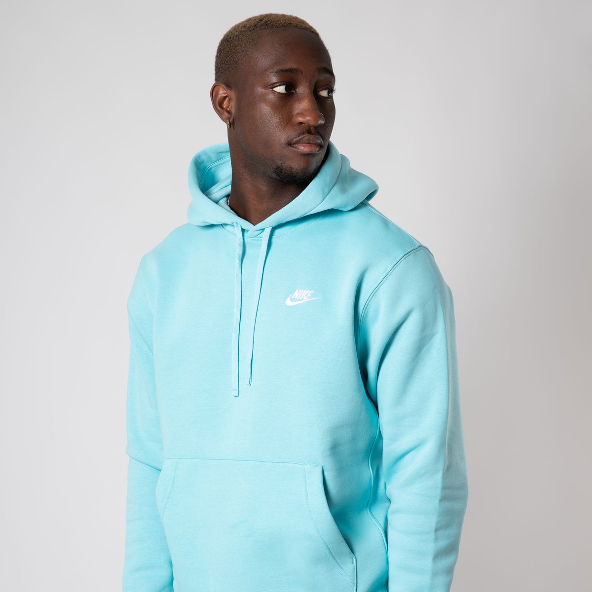 aqua nike hoodie