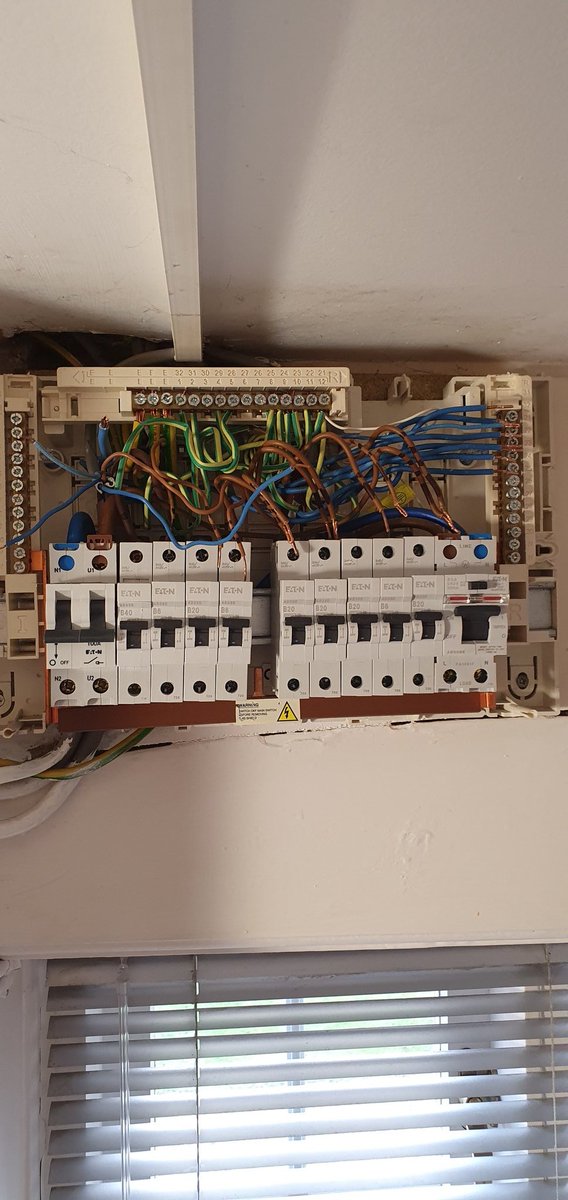 SPEC_Electrical's tweet image. Another 18th edition board carried out last week 

#toobusytotweet
#HagerGang
#GardnerandScardifield 
#hageruk