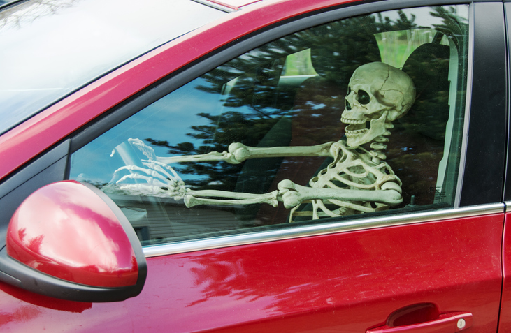 NHTSAgov's tweet photo. There’s no treat in this scary stat: During #Halloween night, from 2014-2018, 41% of those killed were in traffic crashes that involved at least one drunk driver. #BuzzedDriving is drunk driving. https://t.co/jBUYfp9rFV