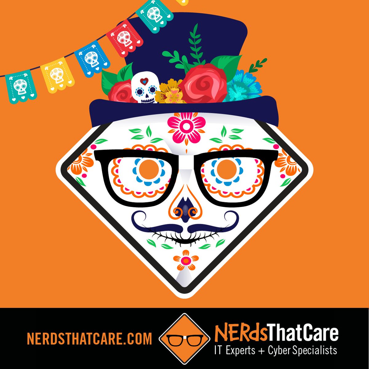 NerdsThatCare's tweet image. #NerdsThatCare wish you and yours, a safe &amp;amp; #Nerdy #Halloween. #NerdsThatScare