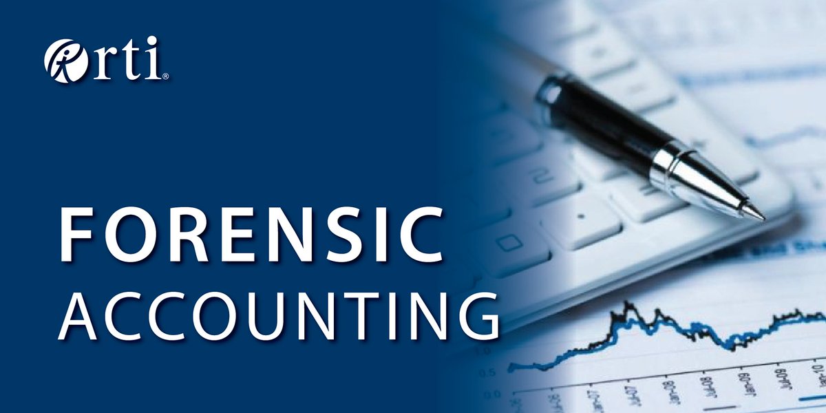 RTIForensics's tweet photo. Whether you are seeking investigations associated with financial crimes or determination of monetary damages, we are here to service your needs.  Contact our new Forensic Accounting division to learn more: https://t.co/885Jc9gXO2 https://t.co/cnOM2L2esx