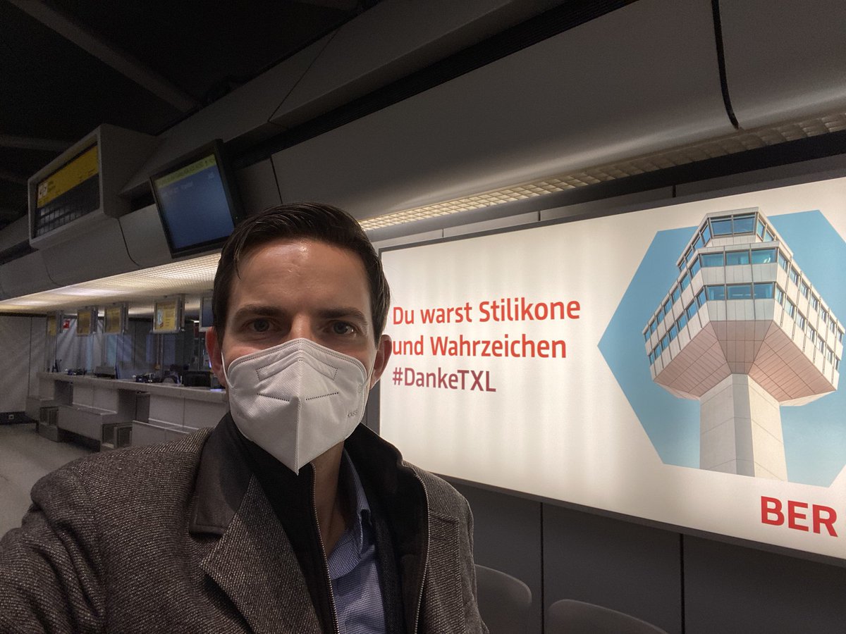 #byebyeTegel Mein letzter Flug ✈️ ab #TXL - du warst ein besonderer Flughafen - und jetzt wieder ab in‘s Homeoffice @MedialineAG #DANKETXL