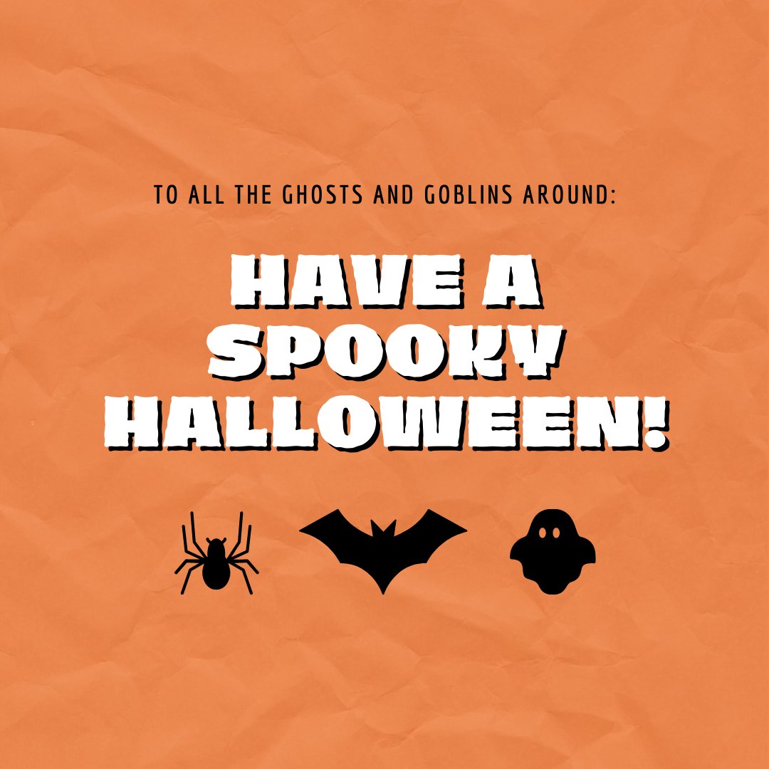 On this spooky Halloween Eve, we wanted to wish everyone a happy and healthy holiday weekend! #BostonHalloween #SpookySeason